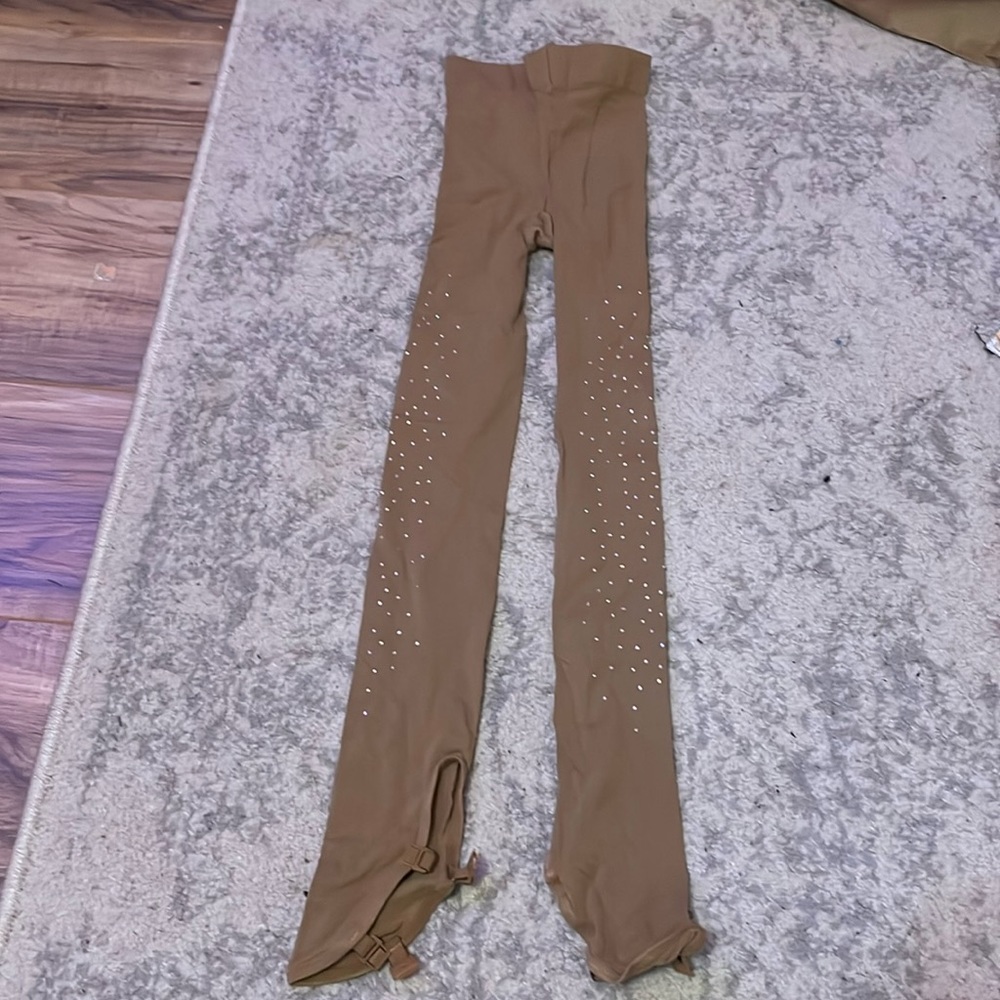 ChloeNoel skating tights